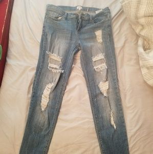 Sexy boyfriend size 9 sneak peek jeans